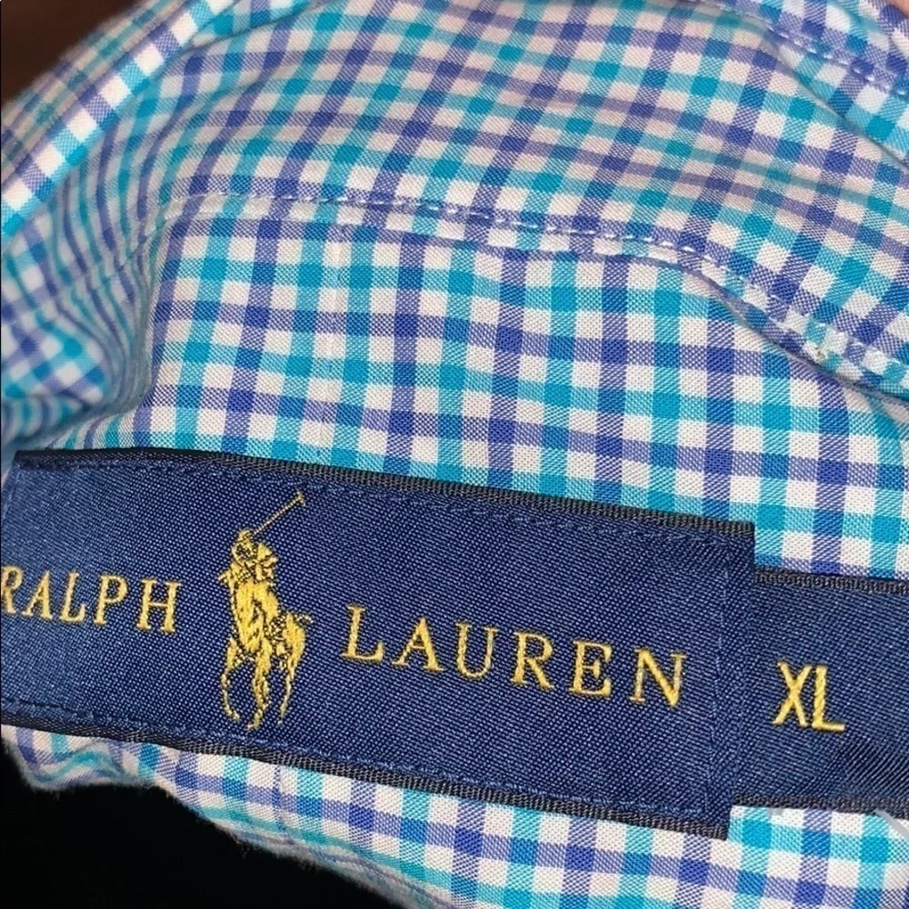 NWOT Ralph Lauren Polo button up shirt size - XL - Picture 3 of 3